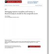 Managing mission, members and money: a financial analysis model for the nonprofit sector.